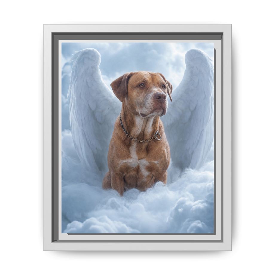 Framed 8x10 White front