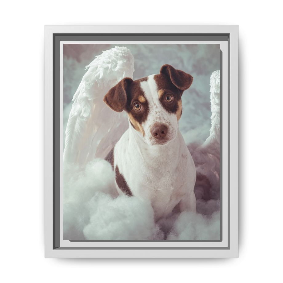 Framed 8x10 White front