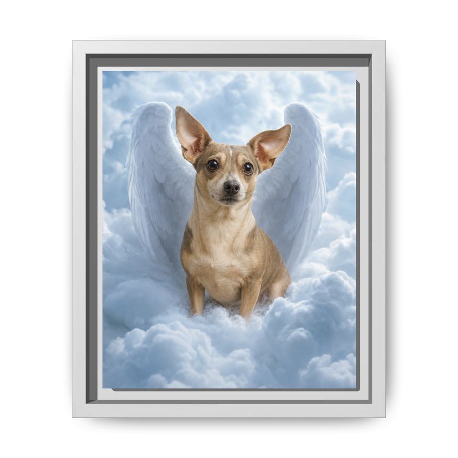 Framed 8x10 White front