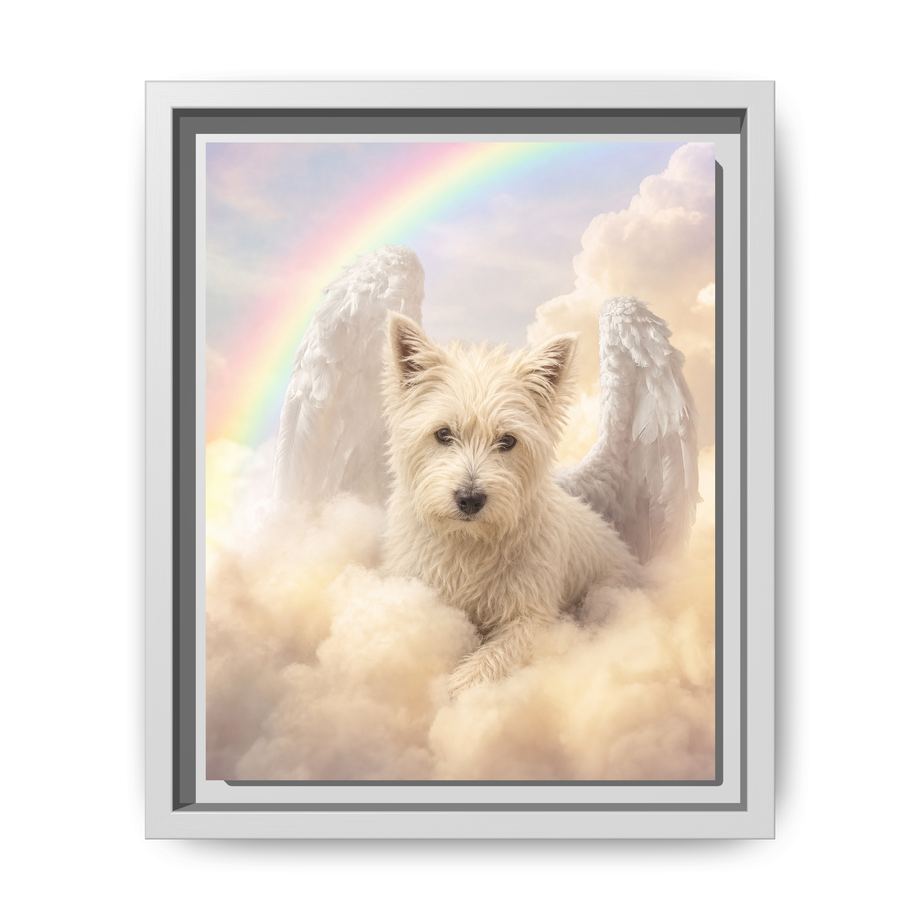 Framed 8x10 White front