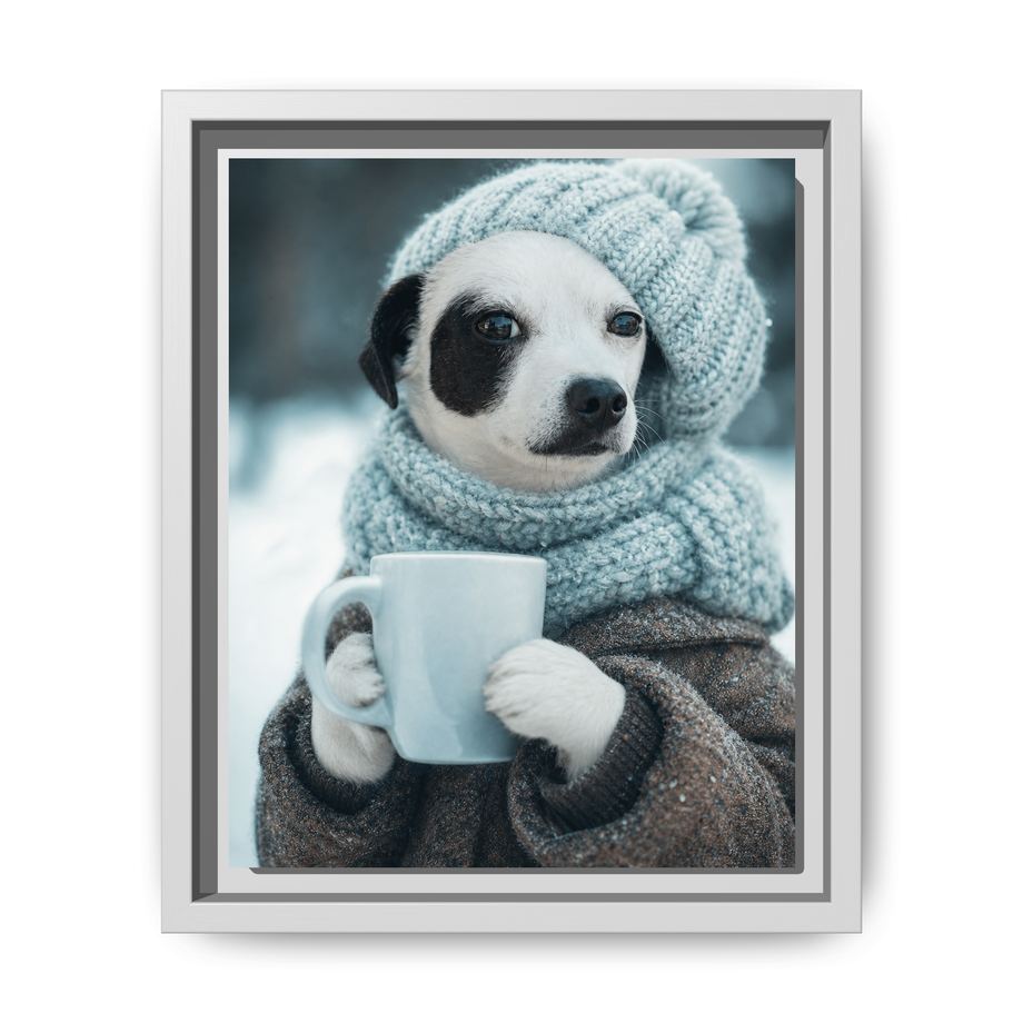 Framed 8x10 White front