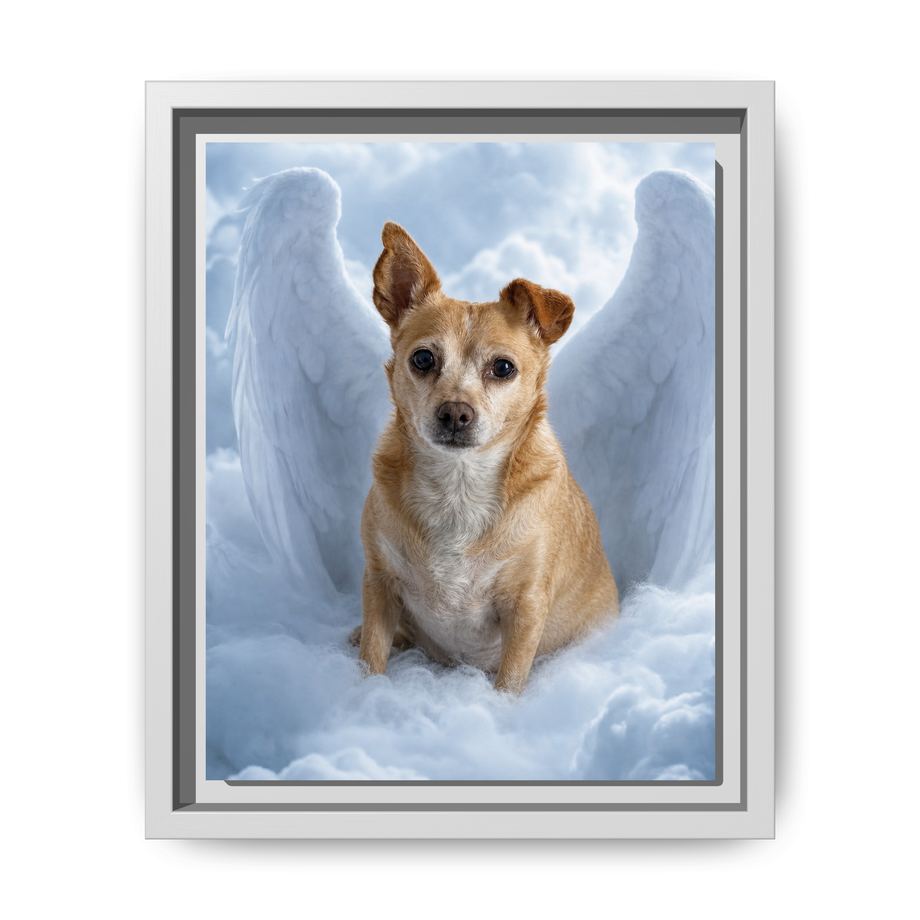 Framed 8x10 White front