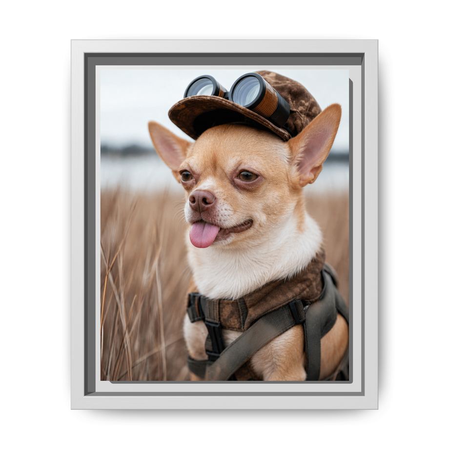 Framed 8x10 White front