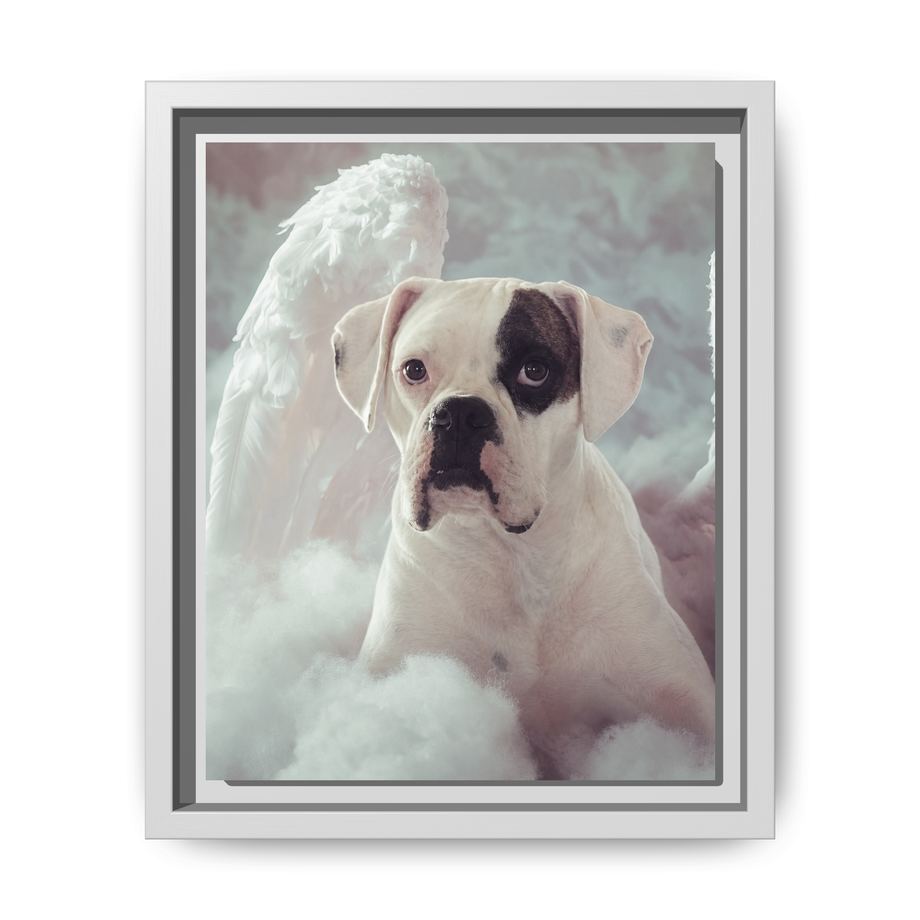 Framed 8x10 White front