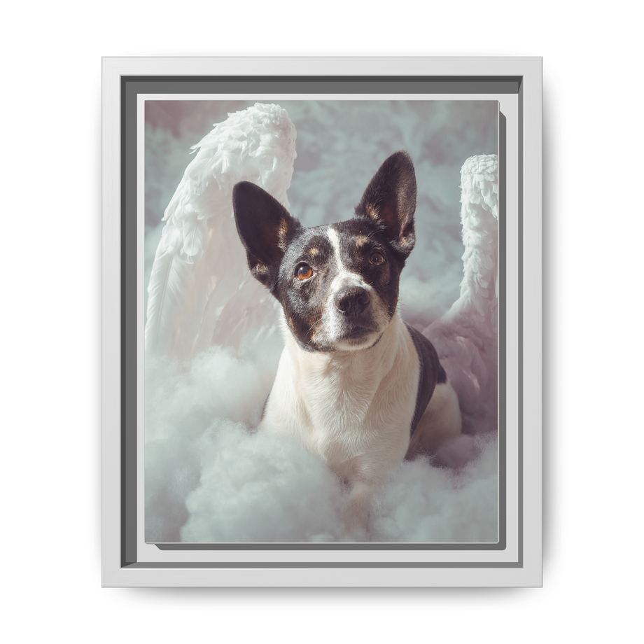 Framed 8x10 White front