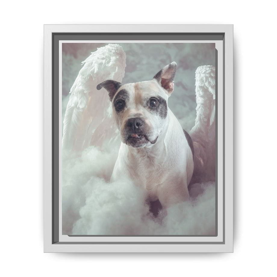 Framed 8x10 White front