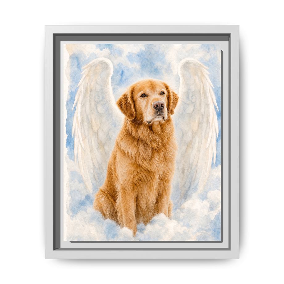 Framed 8x10 White front
