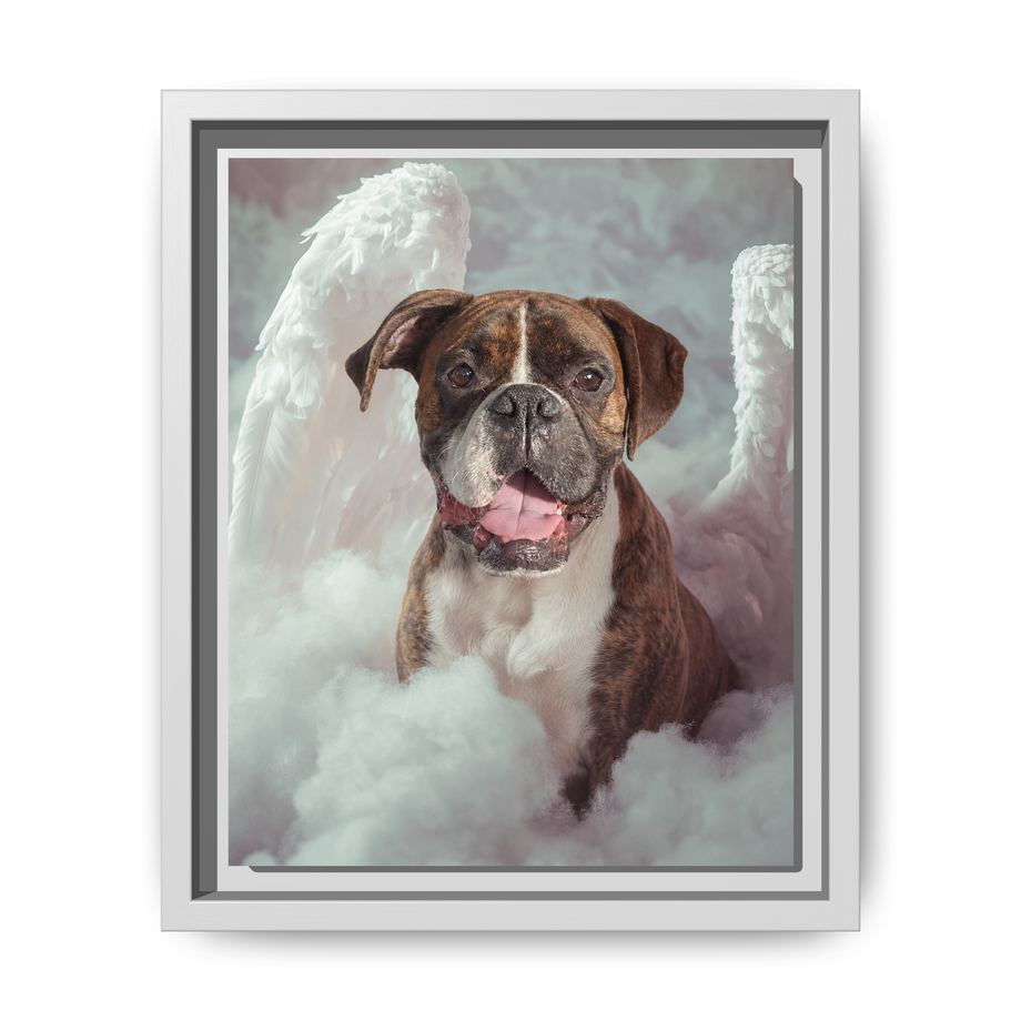 Framed 8x10 White front