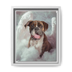 Framed 8x10 White front
