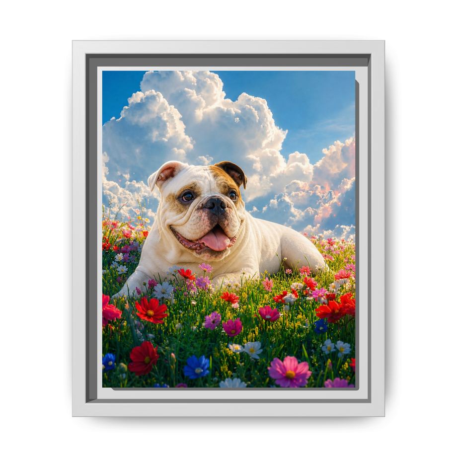 Framed 8x10 White front