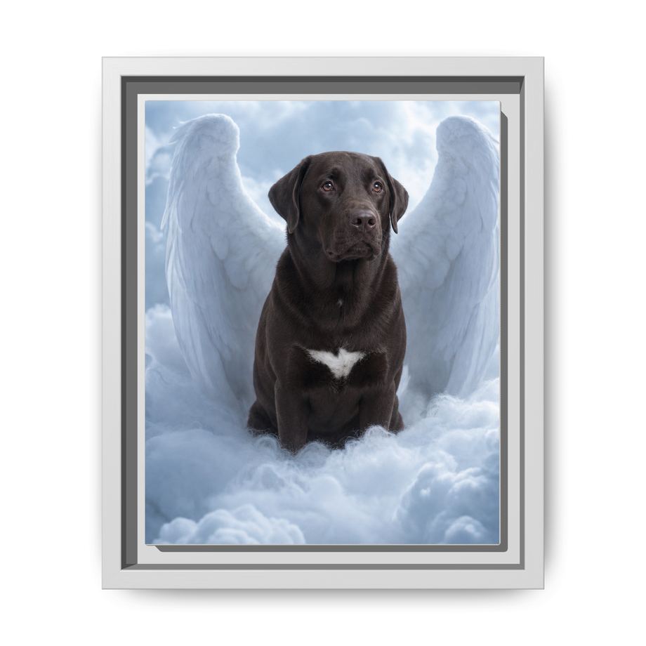 Framed 8x10 White front