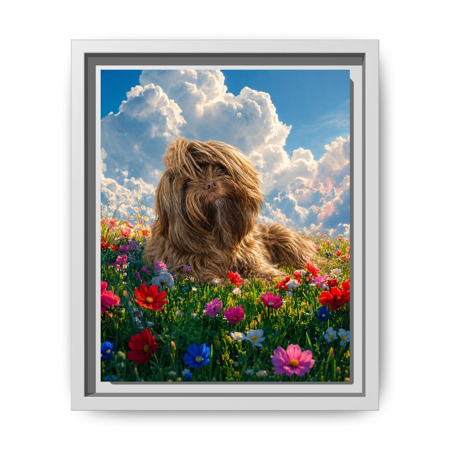 Framed 8x10 White front
