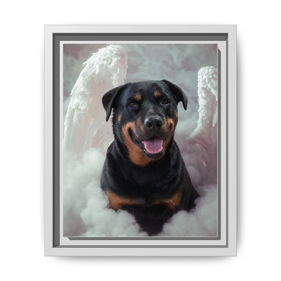 Framed 8x10 White front