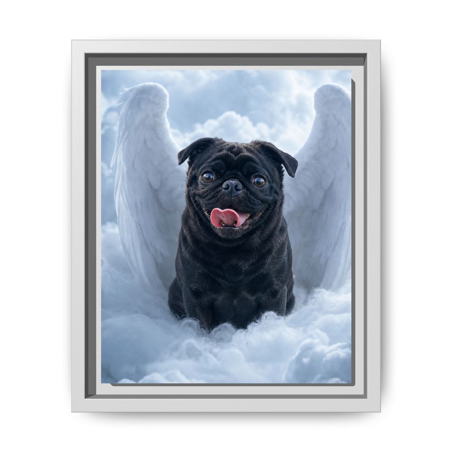 Framed 8x10 White front