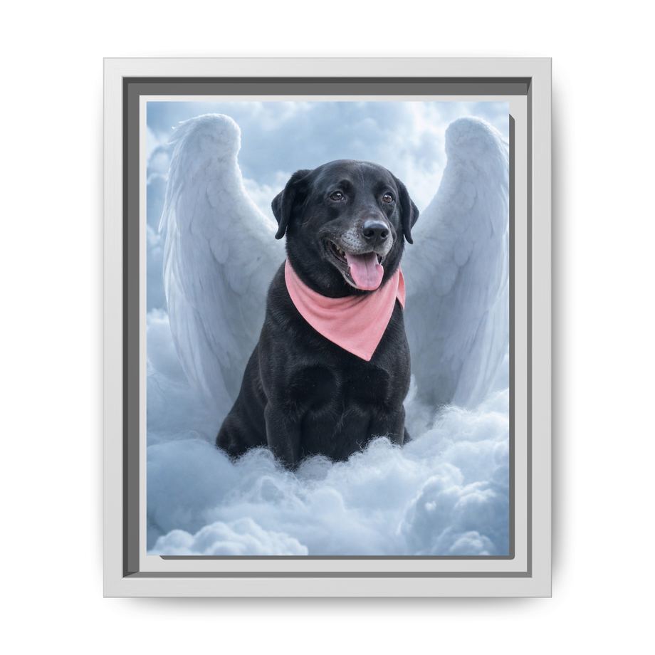 Framed 8x10 White front