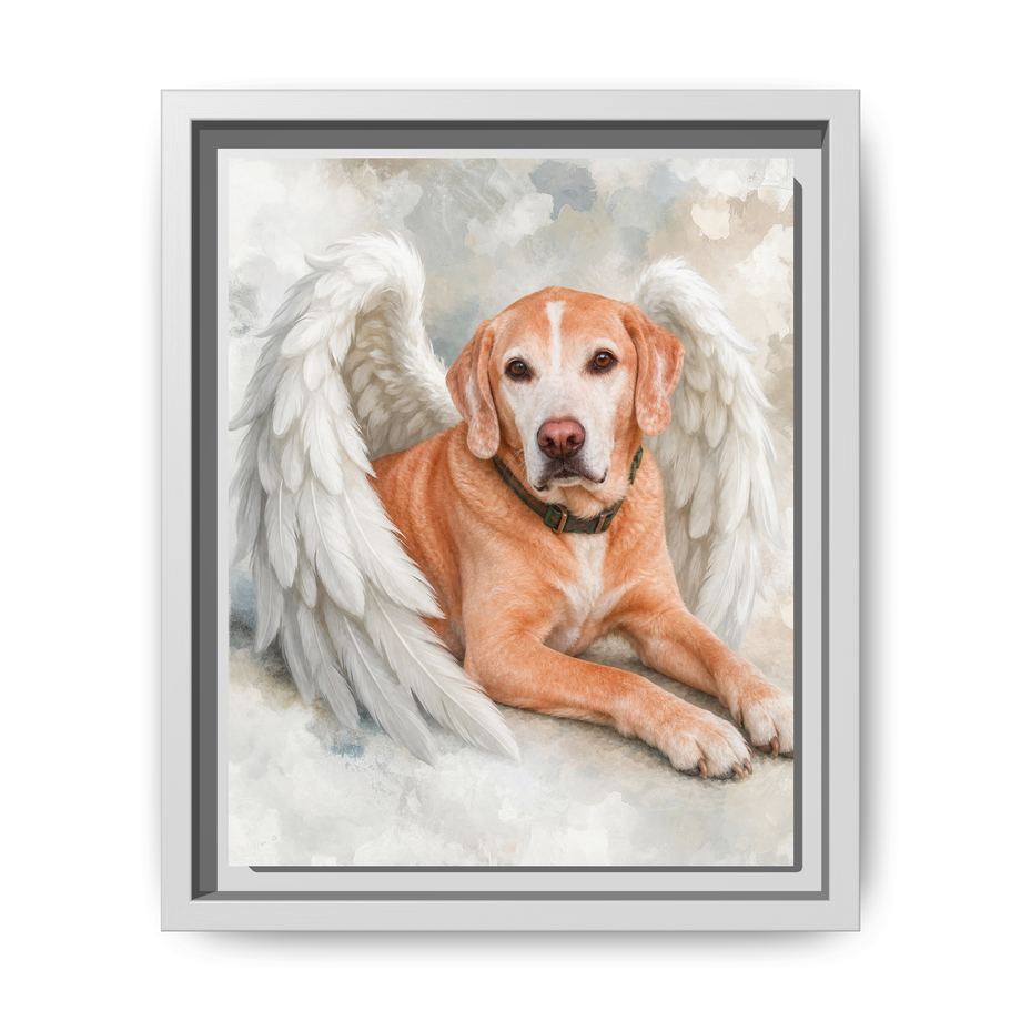 Framed 8x10 White front