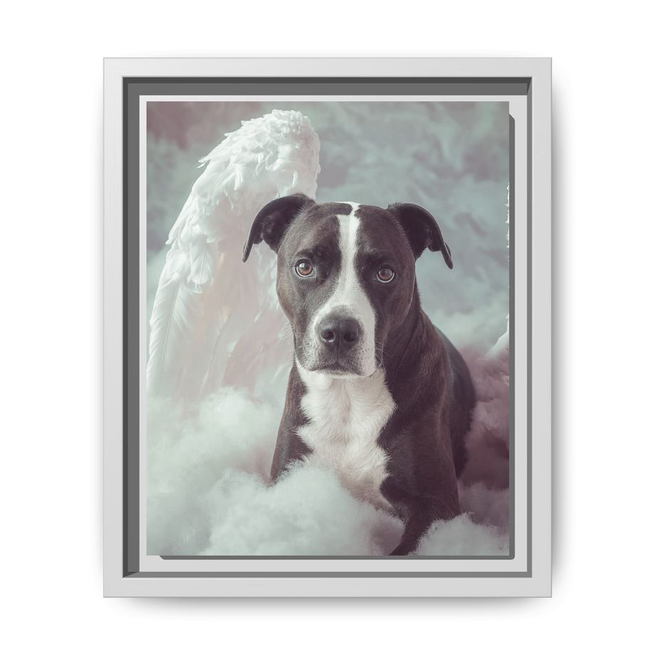 Framed 8x10 White front