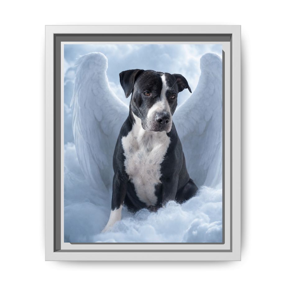 Framed 8x10 White front