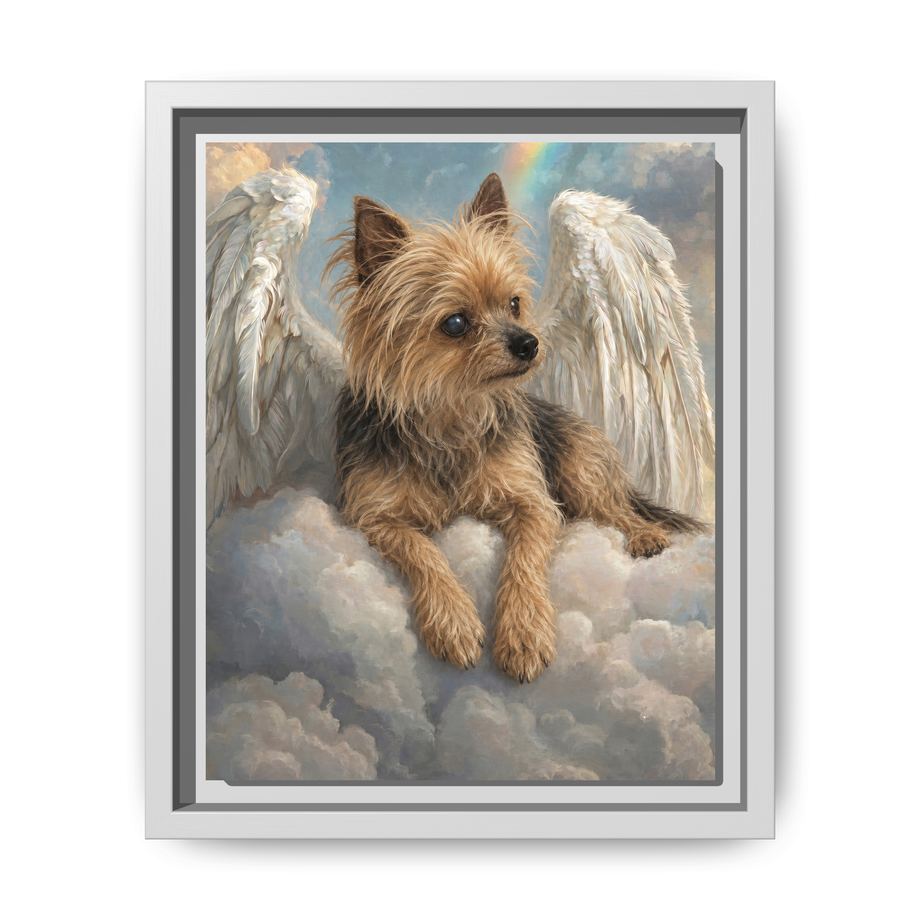Framed 8x10 White front