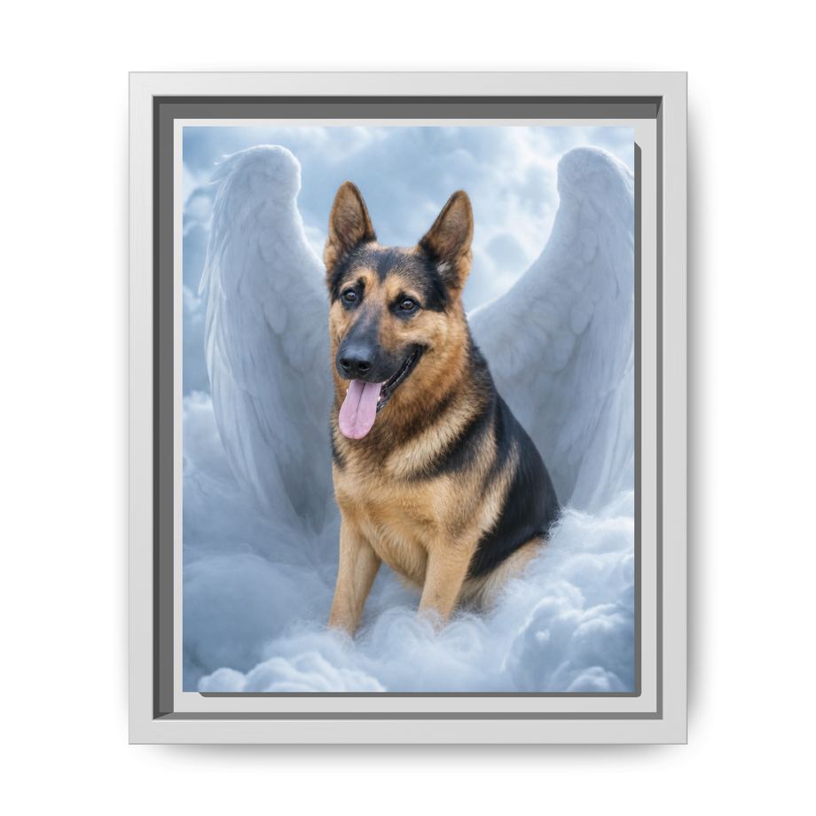 Framed 8x10 White front