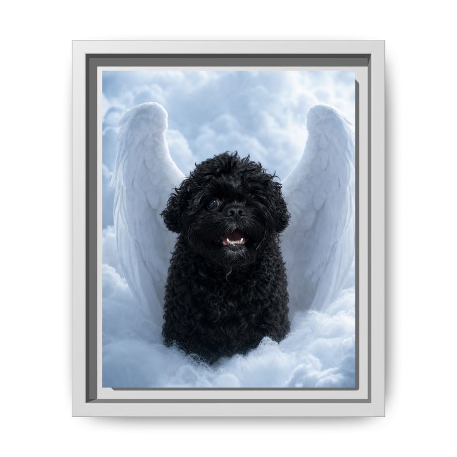 Framed 8x10 White front