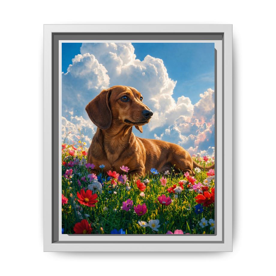 Framed 8x10 White front