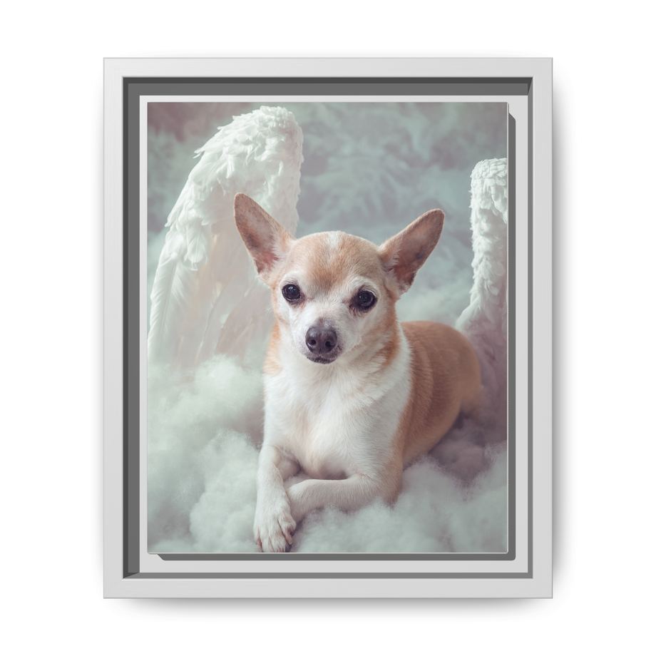 Framed 8x10 White front