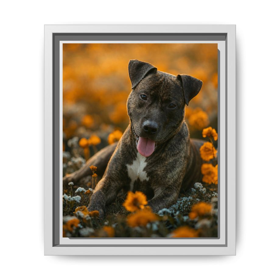 Framed 8x10 White front