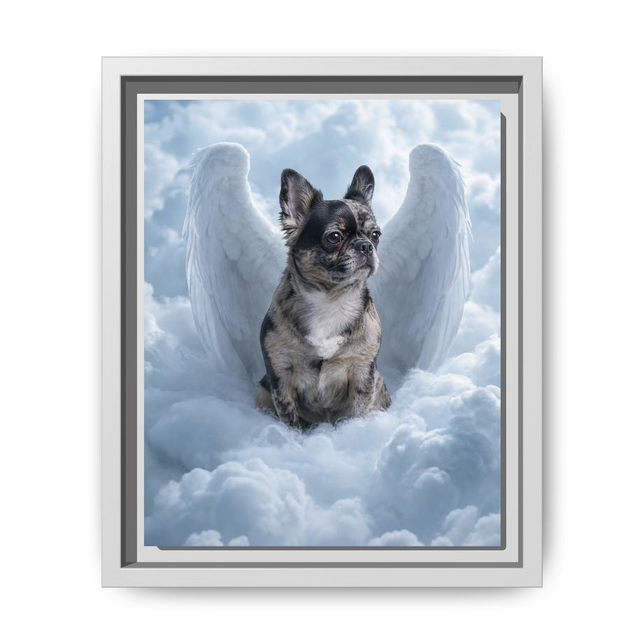 Framed 8x10 White front