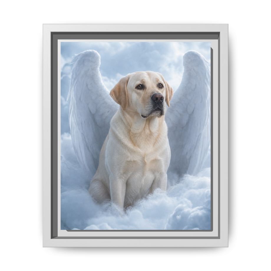 Framed 8x10 White front