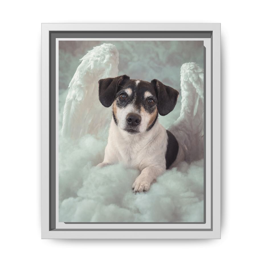 Framed 8x10 White front
