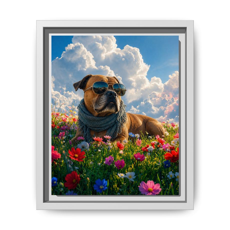 Framed 8x10 White front
