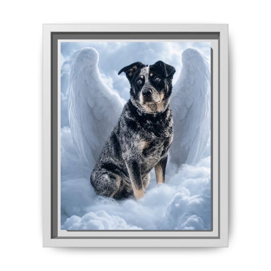 Framed 8x10 White front