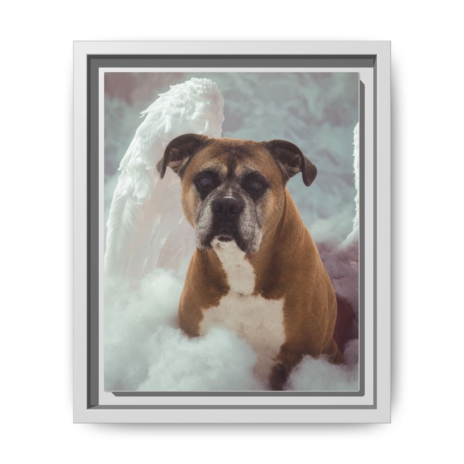 Framed 8x10 White front