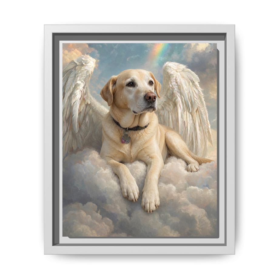Framed 8x10 White front