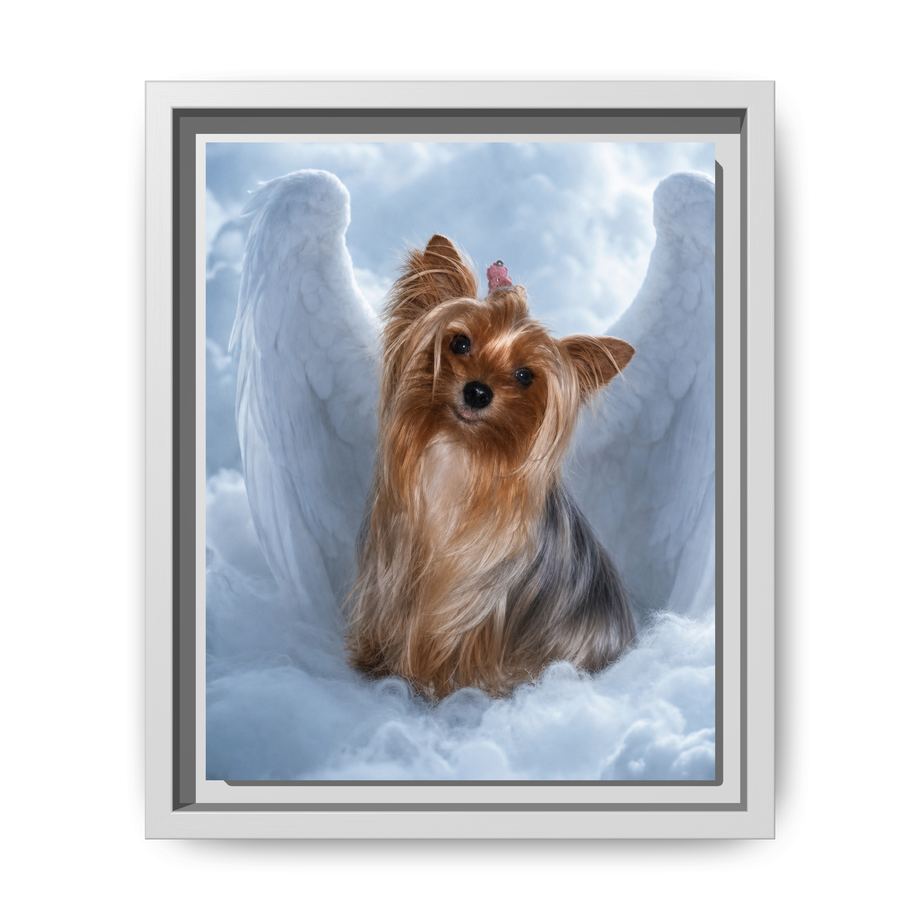 Framed 8x10 White front