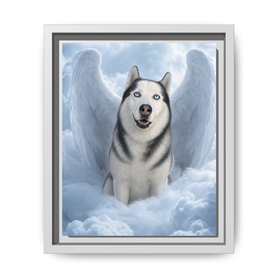 Framed 8x10 White front