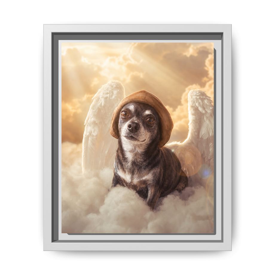 Framed 8x10 White front