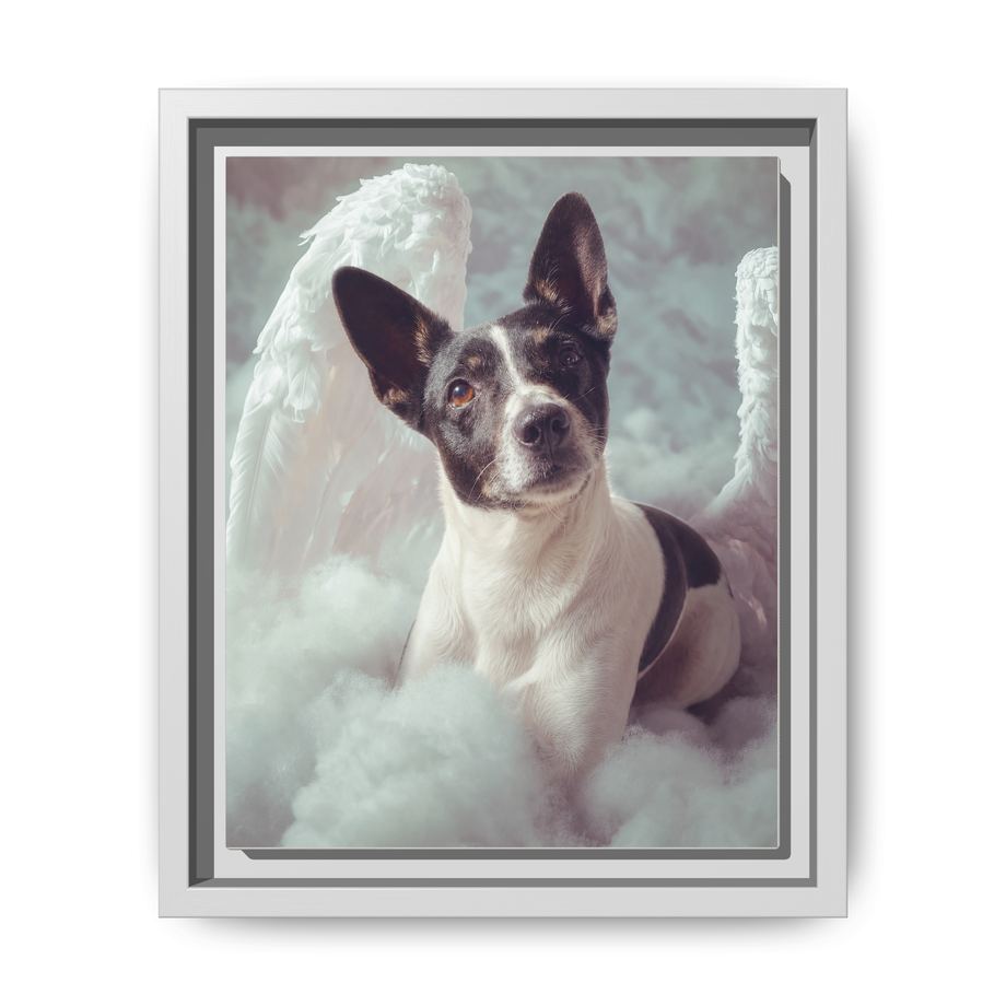 Framed 8x10 White front