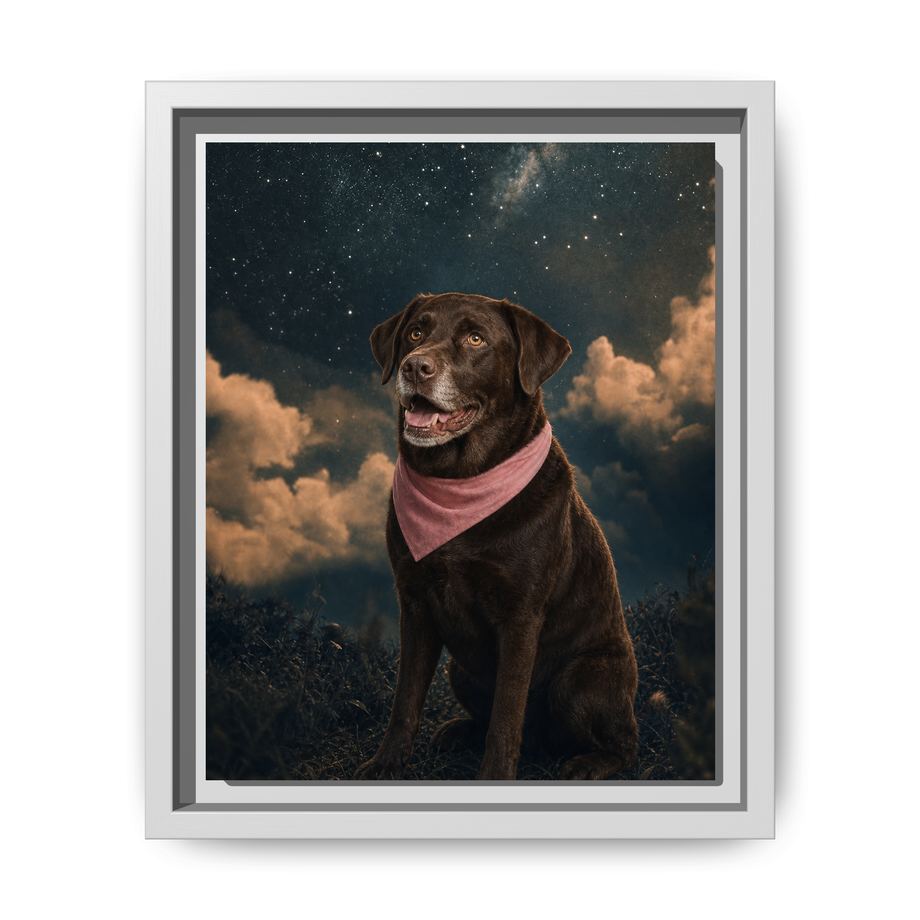 Framed 8x10 White front