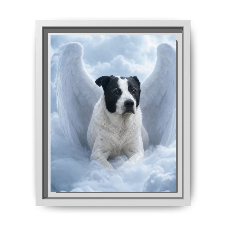 Framed 8x10 White front