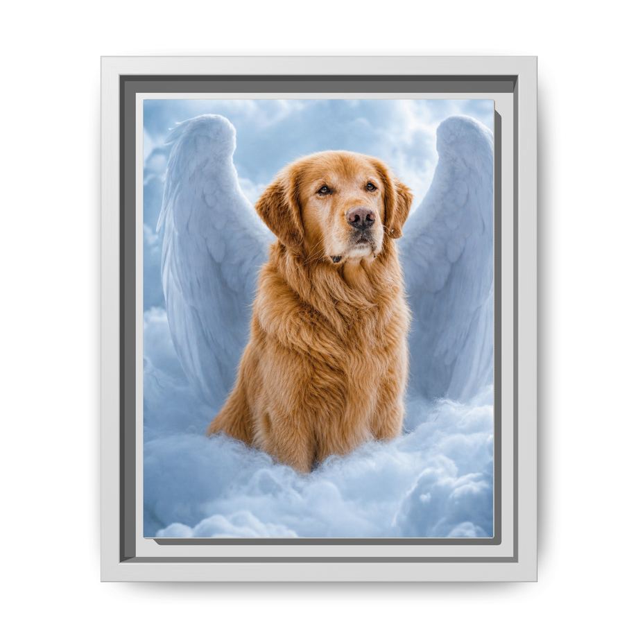 Framed 8x10 White front