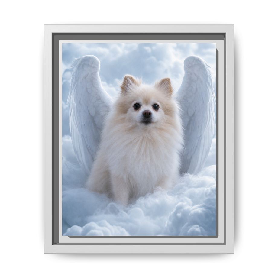 Framed 8x10 White front