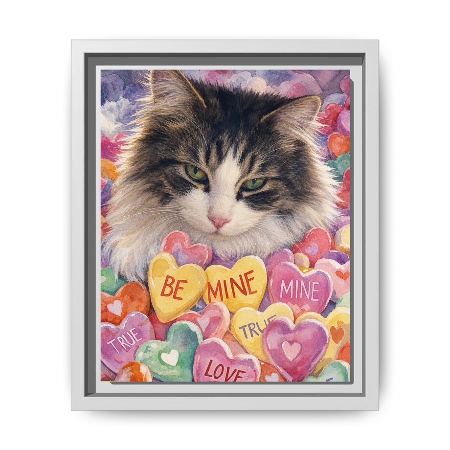 Framed 8x10 White front