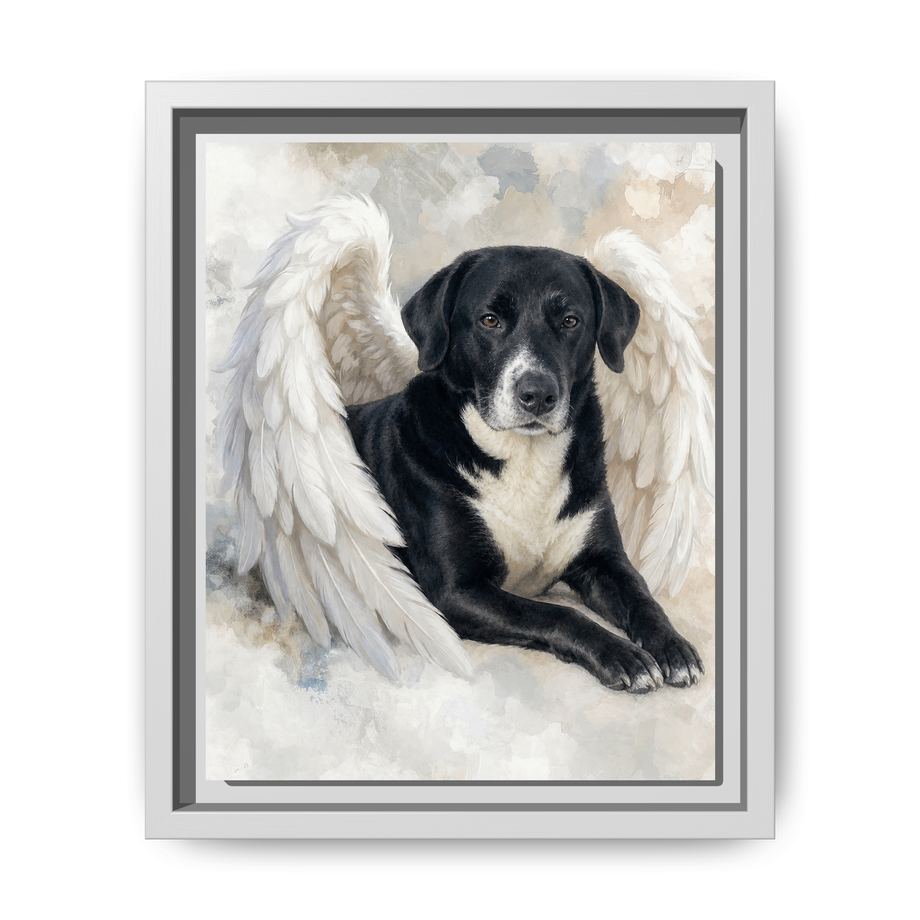 Framed 8x10 White front