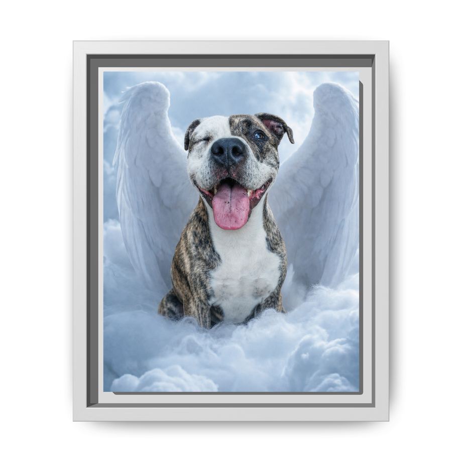 Framed 8x10 White front