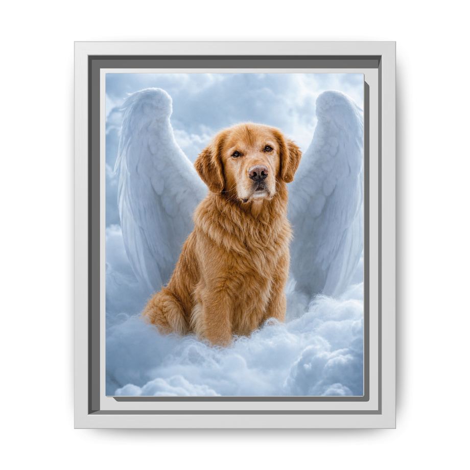 Framed 8x10 White front