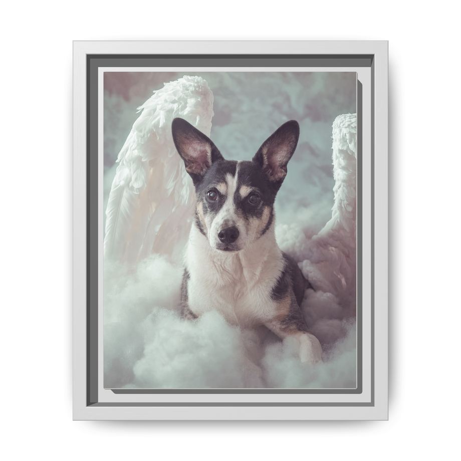 Framed 8x10 White front