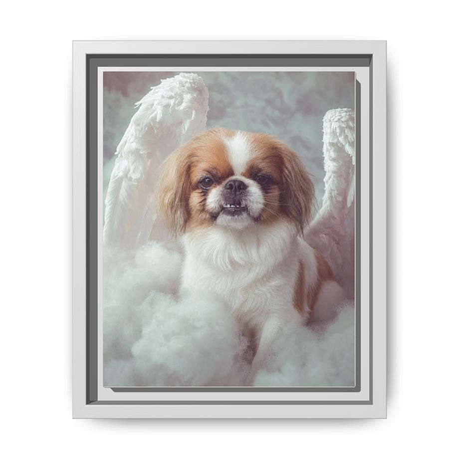 Framed 8x10 White front