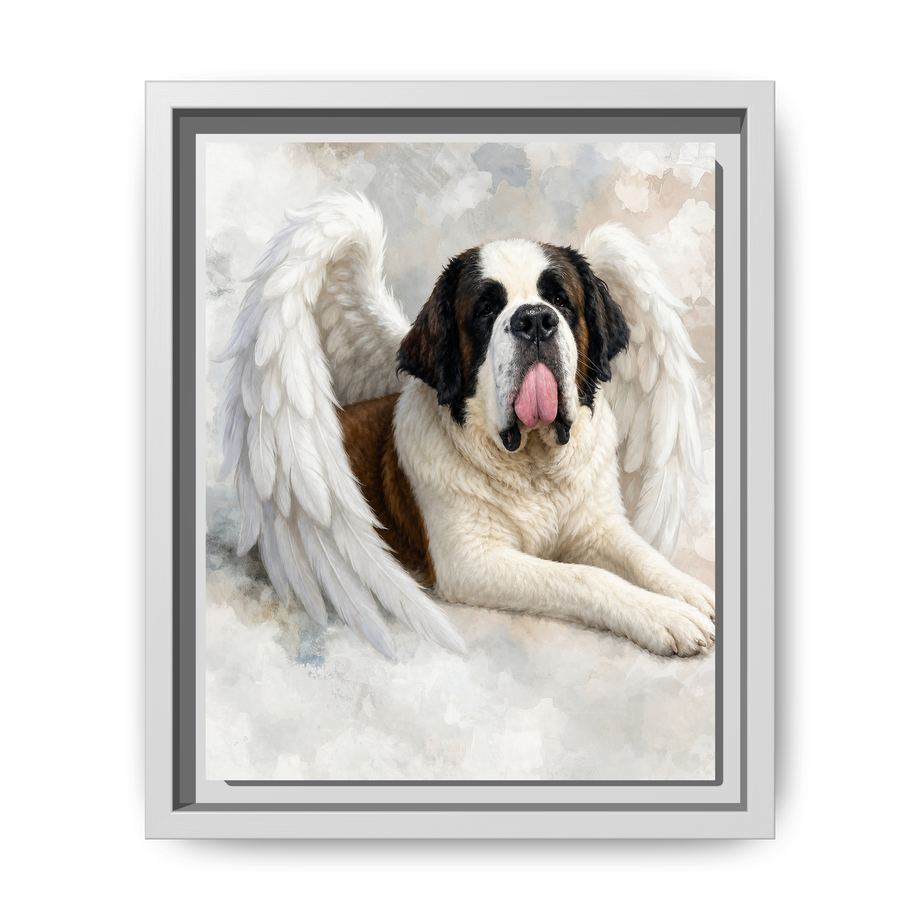 Framed 8x10 White front